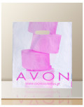 Patch Handle Carrier Bag avon bagobag