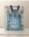 PP Woven Bag with grip and plastic