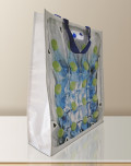 PP Woven Bag with grip and plastic