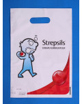 Patch Handle Carrier Bag strepsils bagobag