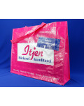 PP Woven Bag shopper made of polypropylene with nylon handle