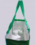 PP Woven Bag on the ends of the short handle