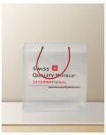 HDPE Kunststofftaschen milchig transparent Ösen