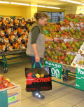 PP Woven Tasche einkaufstasche einzelhandel 140 gr