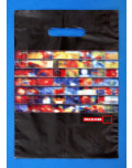 PE Taschen Vollflächig bedruckte mit Griffloch