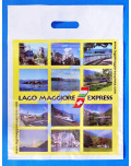 DKT  Doppelkraft Tragetaschen mit Griffloch Lago Maggiore