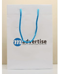 Papiertragetaschen Madvertise vorne
