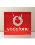 Logo-Papiertragetaschen Vodafone