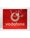Papiertragetaschen Vodafone vorne