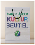 Papiertaschen aus Kraftpapier mit Baumwollkordeln 