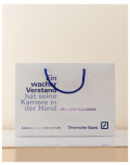 Papiertragetaschen Deutsche Bank Blau
