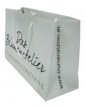 Papiertragetaschen Das Blumenatelier seitlich