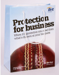 Papiertragetaschen Brit Insurance