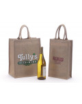 Wein Tasche aus Baumwolle Natur, Tully's, Dubs's