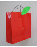 reduzierte Designer Papiertasche Hotellerie, Hangtag genietet