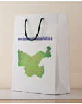 Papiertaschen aus Kraftpapier mit Baumwollkordeln