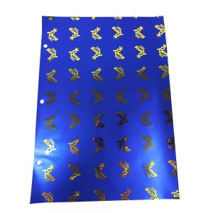Einschlagpapiere Racca, Blau