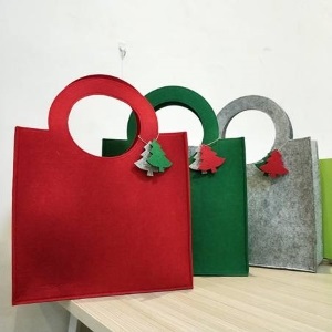 Weihnachtliche Tasche