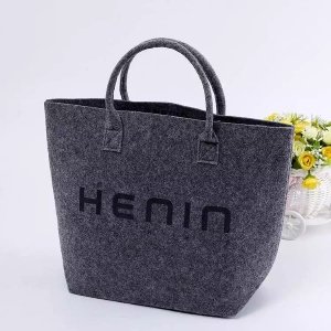 Filztragetaschen mit Druck Henin