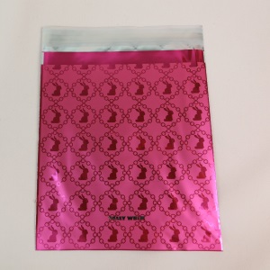 Alu Beutel Tally Weijl, Rosa Hase, offen