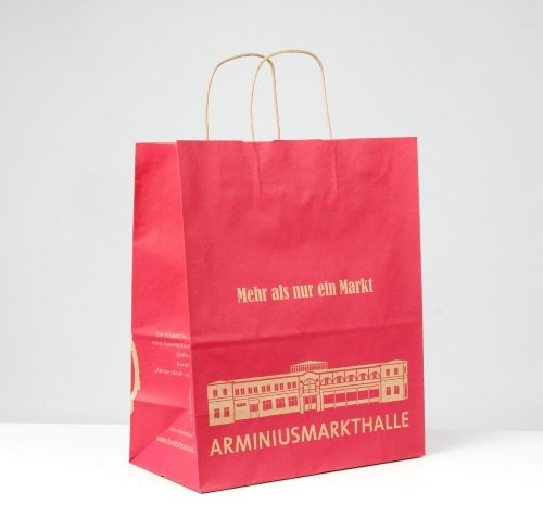 Kraft paper carrying bags