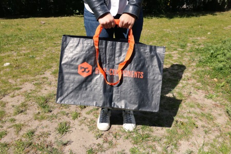 Permanent Taschen bedrucken 12525 groß geräumig matt laminiert, lange kurze Träger