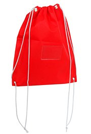 Zuziehbeutel mit transparentem Einsteckfenster, Non Woven
