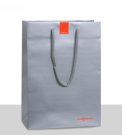 Cord pocket bag, PP cord, silver-gray, label, Viessmann