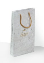 Heißfolienprägung Gold, Logo in Gold, Taschen drucken